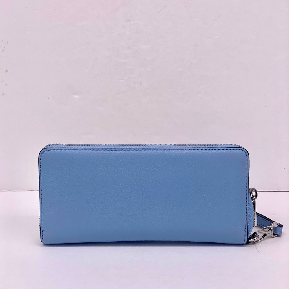 Michael Kors Large Continental Wallet Wristlet light Sky - Picture 4 of 10